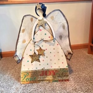 Peace Joy Angel Decor